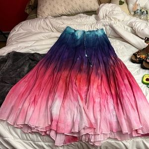 Tie dye gap skirt